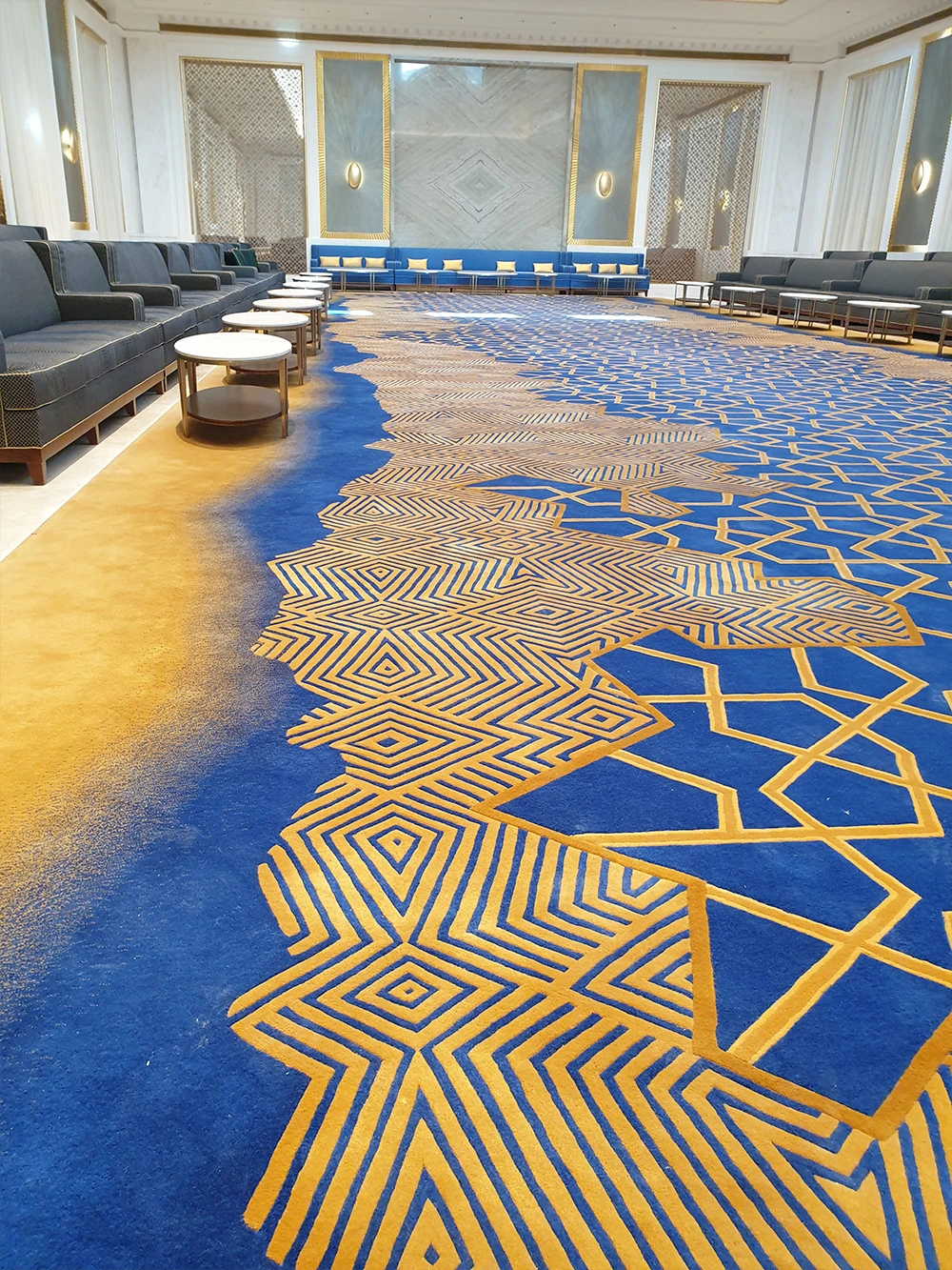 Hand-tufted custom carpet gallery preview